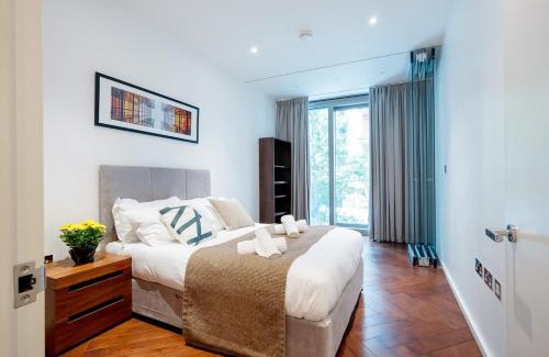 Nine Elms Apartment | Luxury 2BRs Maisonette near Battersea Power