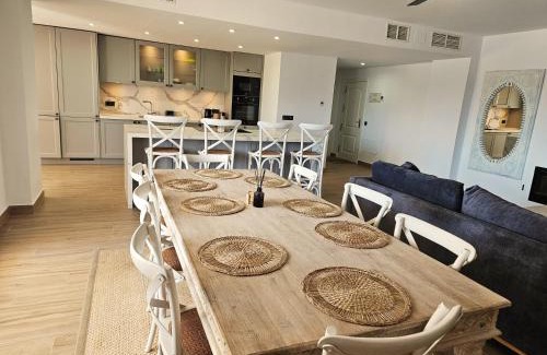 Cabrita Apartment | Luxury 3 bed apartment Marina de la Duquesa, huge terrace pool views, 500 meters to Beach