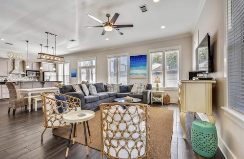 Rosemary Beach House | Luxury 30A ideal beach getaway with private pool & spa, just steps to the beach