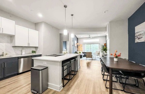 Deep Ellum Apartment | Luxury 3BD | DT Deep Ellum | 5 Beds | Free Parking