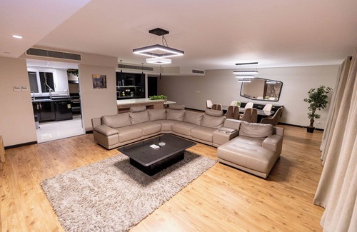 Heliopolis Apartment | Luxury 3BR Pool View Near Airport!
