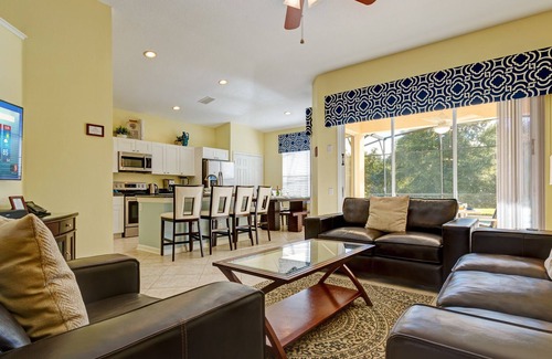 Windsor Palms Villa | Luxury 4 BR/3 BA Villa, SW facing pool/spa, conservation view, movie room