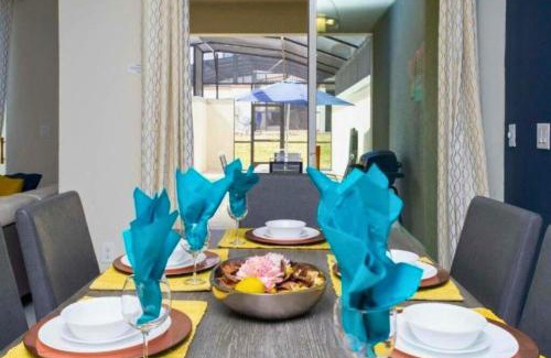 Davenport Resort | Luxury 4BR Townhome Champions Gate Resort - Golf Course, Lazy River, Oasis Club Access & Private Pool