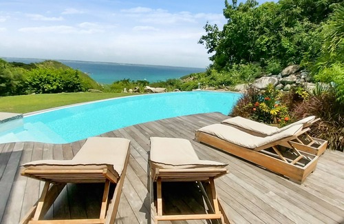 Anse Marcel Villa | Luxury 5 bedrooms Villa, Nestled in the heights of Anse Marcel Saint-Martin SXM