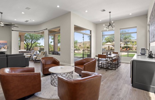 Central Scottsdale Villa | Luxury 5200sf/1 acre Desert Villa w pool/spa/mountain views