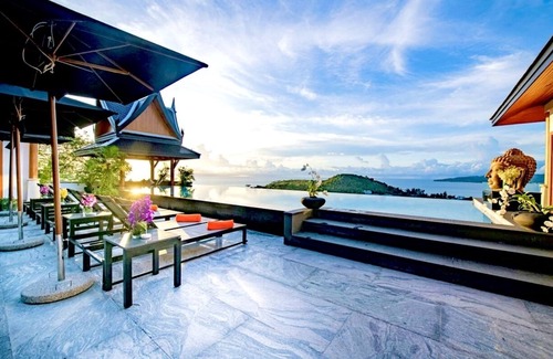 Cherngtalay Villa | Luxury 9 bedroom villa with Ocean view in Surin Hill
