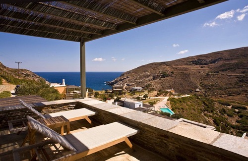 Andros Villa | Luxury Andros Suites | Stunning Suite with Amazing Sea View | Zorkos