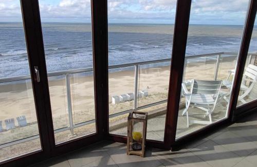 Westende Apartment | LUXURY APP, frontal sea View + south terrace + garage