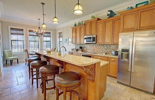 Villa Lago House | Luxury at 2,000+ SqFt! Baytowne and Pool! Golf Cart! Pond View! - Poppy's Place