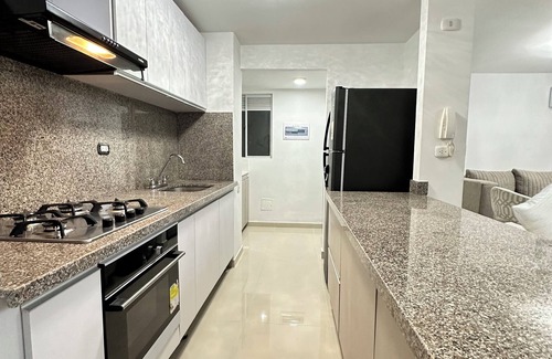 Boston Apartment | Luxury Barranquilla norte, 3 private parking, 4 air conditioned, river view