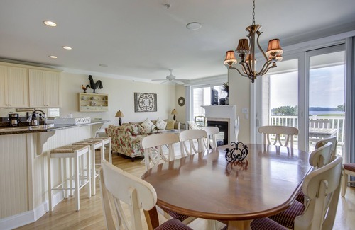 Fenwick Island House | Luxury Bayfront! SUPER LOCATION & Sunsets! POOL! Close to Ocean! Elevator! 5 BR!