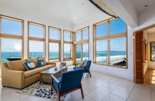El Granada House | Luxury Beachfront Penthouse Walk to the Beach Restaurants Entertainment