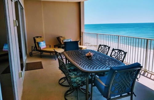 Orange Beach East Condo | Luxury Beachfront w Huge Balcony Regency Isle #811
