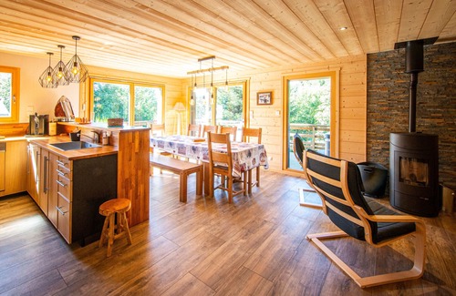 Le Grand Valtin Cottage | Luxury Chalet with Spa, Near Ski Resorts, Sleeps 8