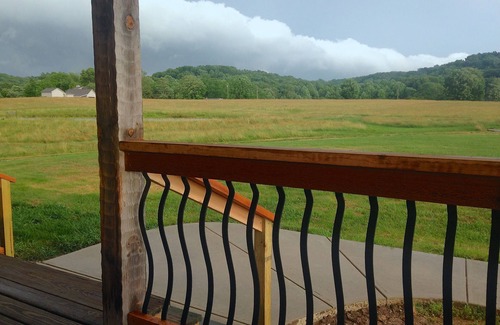 Helmsburg Cabin | Luxury cabin next to charming goat farm sanctuary!