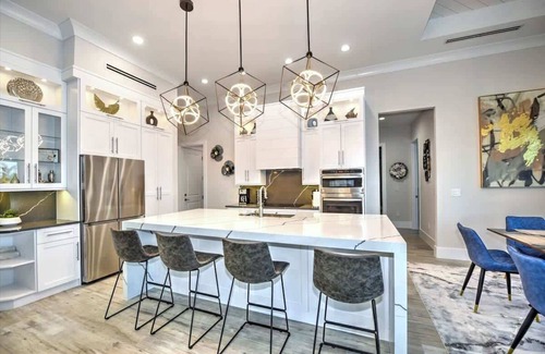Marco Island House | Luxury canal home w/heated pool & spa!