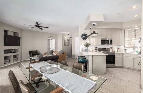 Fox Crossing Condo | Luxury Condo in exclusive Bridges at Ocotillo GATED COMMUNITY *Ground Floor*