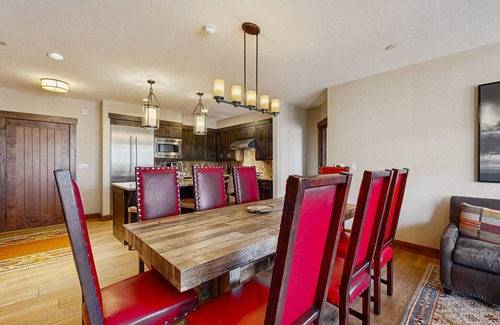 Breckenridge Condo | Luxury condo with Maggie Pond views, hot tubs, pool & gym - walk to lifts