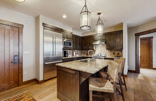 Breckenridge Condo | Luxury condo with Maggie Pond views, hot tubs, pool & gym - walk to lifts