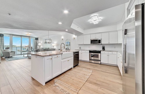 Orange Beach Condo | LUXURY Condo with Incredible Perdido Pass Views | Indoor/Outdoor Pools, Gym | My Beach Getaways