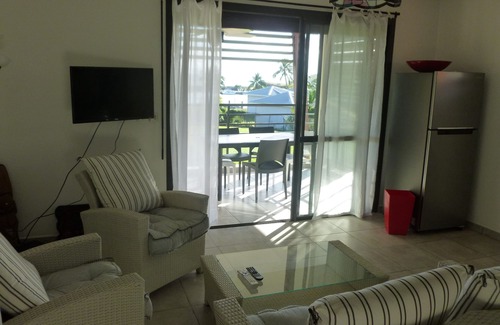 Le Gosier Apartment | LUXURY DUPLEX - 2CH - SEA VIEW, BEACH 2 STEPS FROM THE BEACH