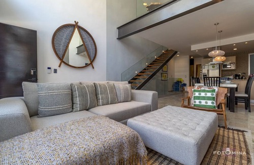 Zazil-ha Condo | Luxury Duplex Modern condo just Updated! New Ixina Kitchen!