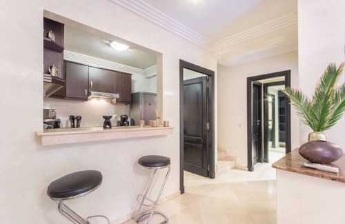 Gueliz Apartment | Luxury Duplex - Private Jacuzzi - Center Hivernage