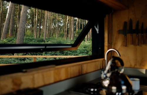 Newcastle-Under-Lyme Cottage | Luxury Eco-Friendly Off-Grid Forest Cabin With Outdoor Bath
