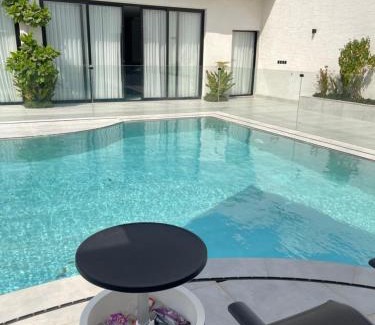 Riyadh Ski Chalet | Luxury Escape W Damms chalet Private Pool
