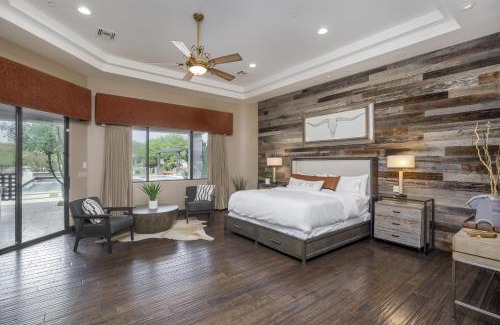 Desert View Village Villa | Luxury Estate, Heated Pool, Spa, Game Room, More