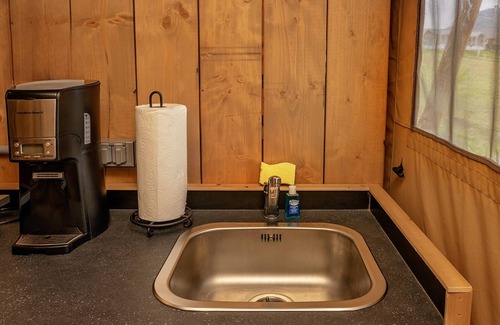 Luray RV Rental | Luxury Glamping Tent at NEW Luray Riverfront Resort - (V417)