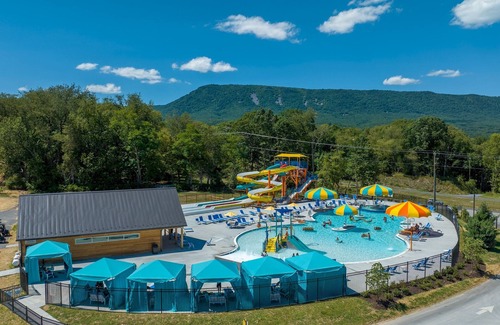 Luray RV Rental | Luxury Glamping Tent at NEW Luray Riverfront Resort - (V417)