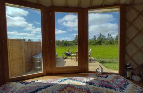 Carmarthen RV Rental | Luxury Glamping yurts with Hot Tubs