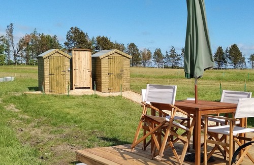 Carmarthen RV Rental | Luxury Glamping yurts with Hot Tubs