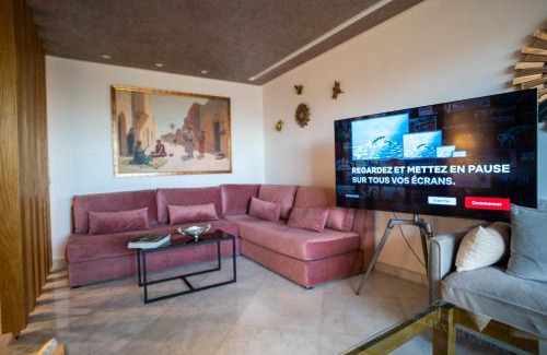 Anfa Apartment | Luxury golden view apartment in les terrasses danfa ain diab