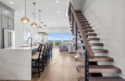 Gulf Trace House | Luxury Grayton Beach House ON THE SAND in 30a! Private Beach, Porch, Balcony.