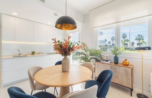 Chipiona Apartment | Luxury ground-floor apartment with private garden, just 3 minutes from the beach