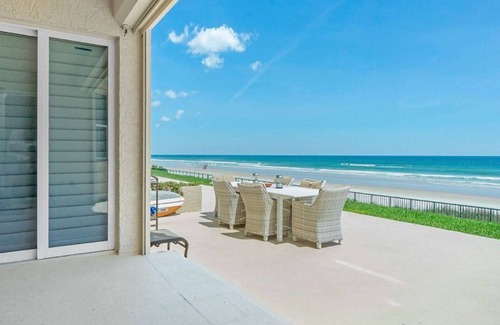 Ponce Inlet Condo | Luxury ground floor apartment in exclusive Ponce inlet