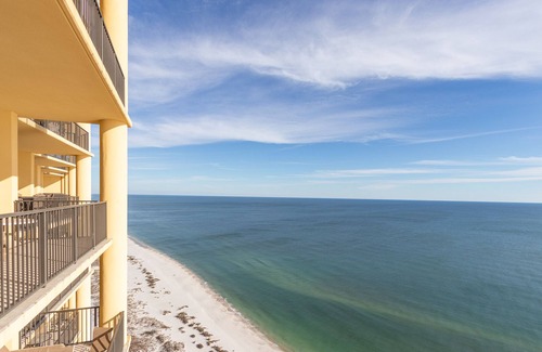 Orange Beach Condo | Luxury Gulf Front Condo | Waterslide | Liquid Life