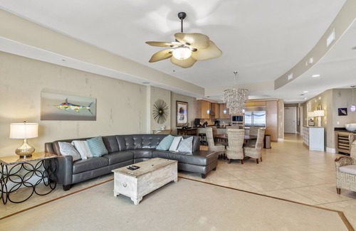 Orange Beach Condo | Luxury Gulf Front Condo | Balcony Grill