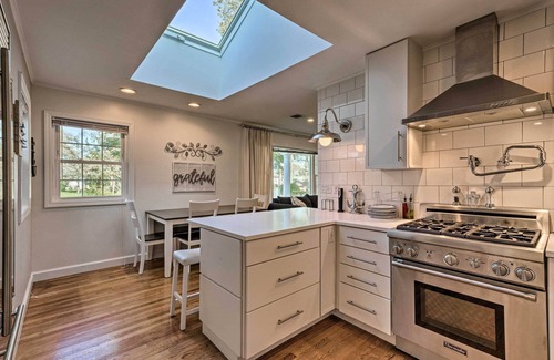 East Quogue House | Luxury Hamptons Home on Canal w/Dock & Kayaks!
