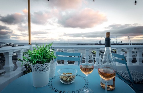Ponta Delgada House | Luxury home, centrally located with a beautiful balcony overlooking the marina.