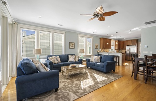 Kure Beach House | Luxury Home Great Ocean Views, Pool, Elevator,45 Steps to beach