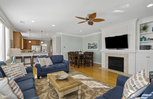 Kure Beach House | Luxury Home Great Ocean Views, Pool, Elevator,45 Steps to beach