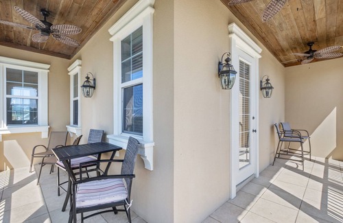 Seagrove Beach House | Luxury Home in Gated Community Close to Seaside and STEPS to the Beach!
