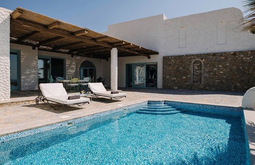 Ios Town Villa | Luxury Ios Villa | Villa Aegean Bliss | 3 Bedrooms | Private Pool & Grand.