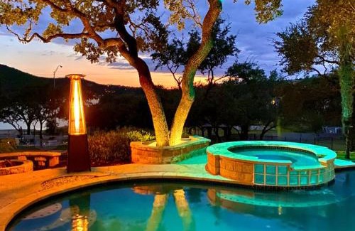 Leander House | Luxury Lake House w/Heated Pool & Multiple Spas