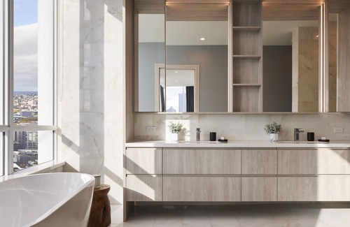 Belltown Hotel | Luxury Lake Union Penthouse with Iconic Space Needle Views & Hot Tub Retreat