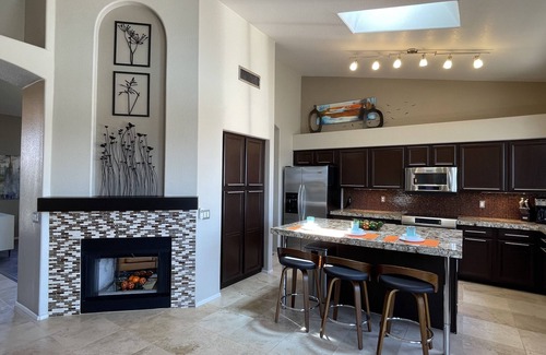 Arrowhead Lakes House | Luxury Lakeside Home! Private Pool, Dock, Outdoor Kitchen, & Private Courtyard!
