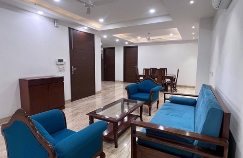 New Friends Colony Apartment | Luxury living 3bhk with Big BalconynIn posh area New friends colony, South Delhi